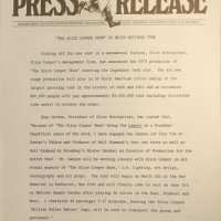 Media Information - 1978 - The Alice Cooper Show / USA