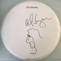 Alice Cooper - Signed Drumskin