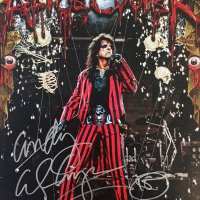 Alice Cooper - Signed Poster - 2015 - Australia - Perth - Motley Crue Tour