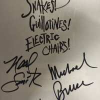 Alice Cooper Band - Signed Book 2015 - Snakes Guillotines Electric Chairs - Dennis Dunaway / Signed 4 Band Members